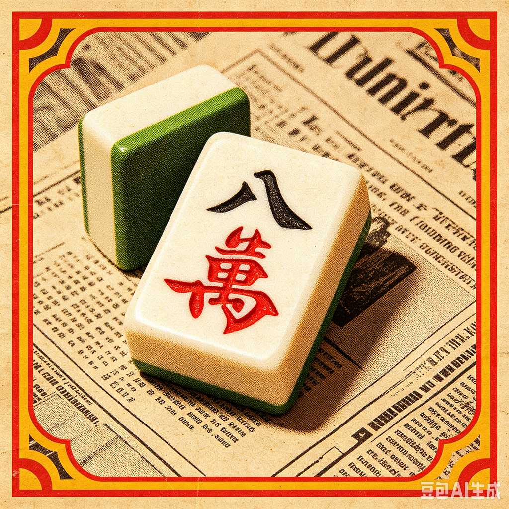 pastel color mahjong tiles