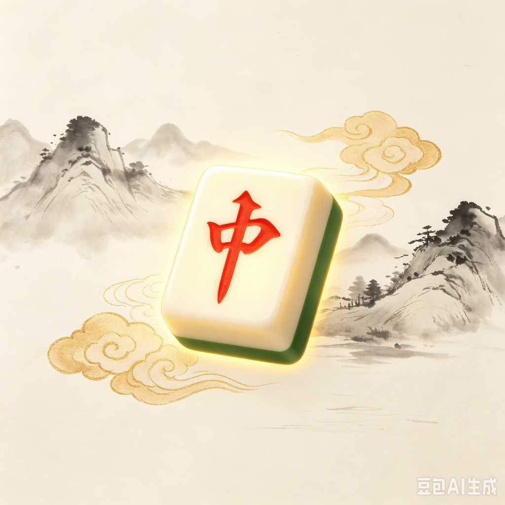 minimalist mahjong tiles