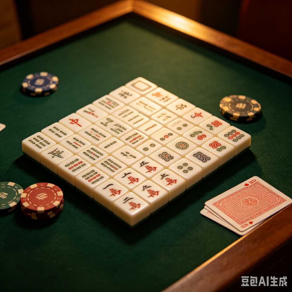 hand carved mahjong tiles